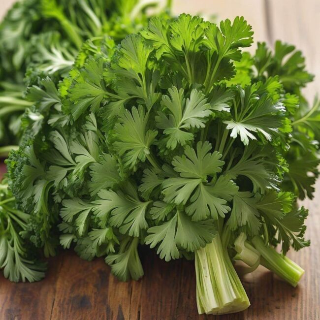 Co robić gdy pietruszka już żółknie