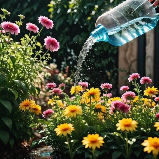 Czy woda gazowana zawiera składniki odżywcze dla roślin
