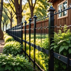 Jak umocować płot lamelowy do ziemi