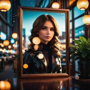 Jak wyrównać plakat w ramie