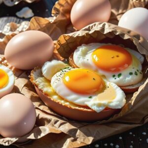 Jak zrobić jajka w koszulkach