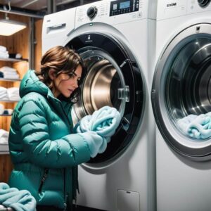 Kiedy prać kurtkę puchową