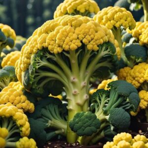 Kiedy zbierać żółty brokuł do jedzenia