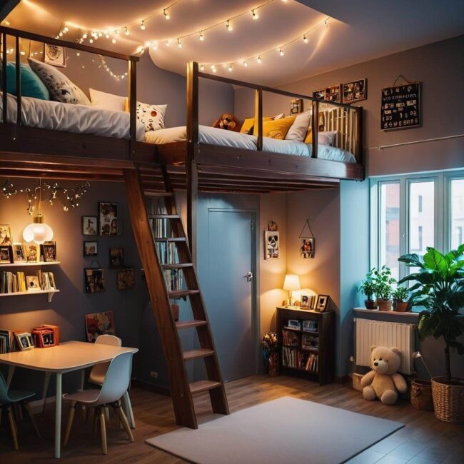 Kreatywne pomysły na antresolę dla małych pokojów