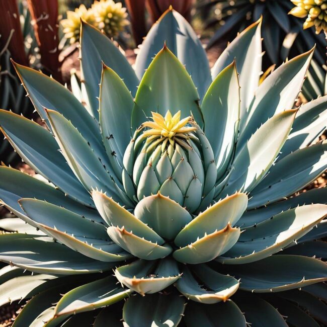 Kwiaty agawy – galeria