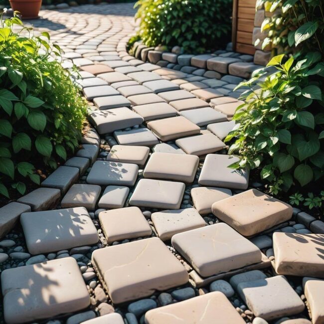 Płytki chodnikowe a łatwość samodzielnego montażu