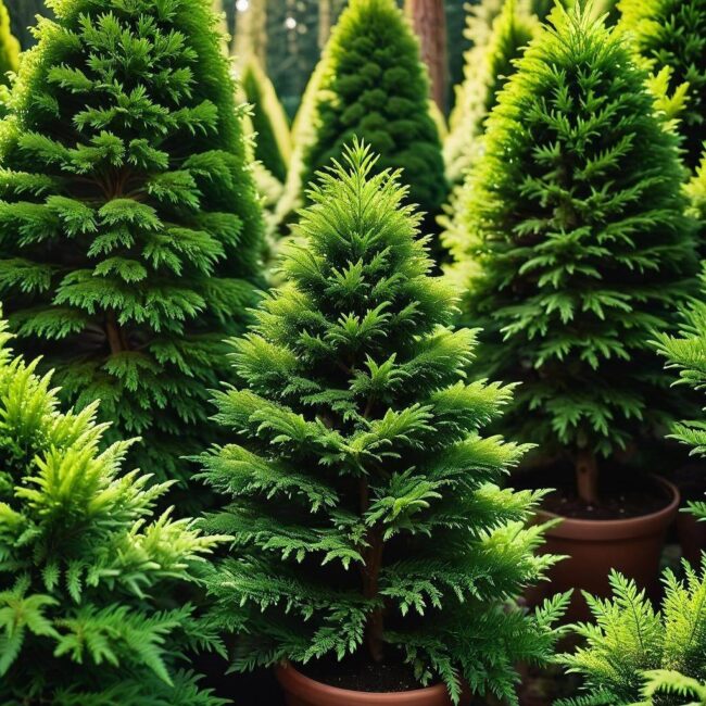 Pora roku do przesadzania tuji