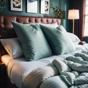 Porady dotyczące kompozycji poduszek na łóżku