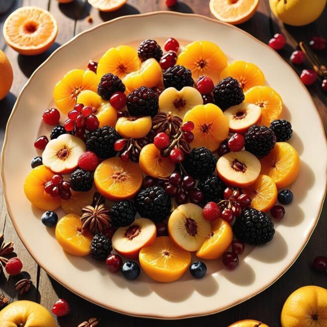 Porady dotyczące prezentacji owoców