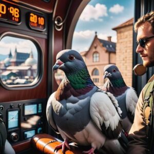 Przygotowanie gołębi do zmiennej pogody