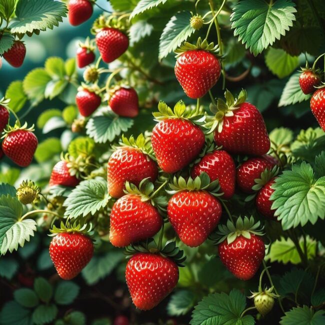 Sennik sadzenie truskawek