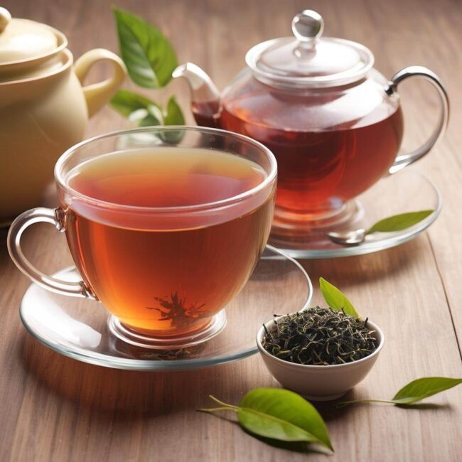 Słodzenie herbaty przyprawami indyjskimi