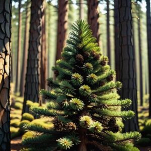 Sosna czarna piramidalna kompozycje ogrodowe