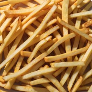 Wartość energetyczna frytek z różnych miejsc