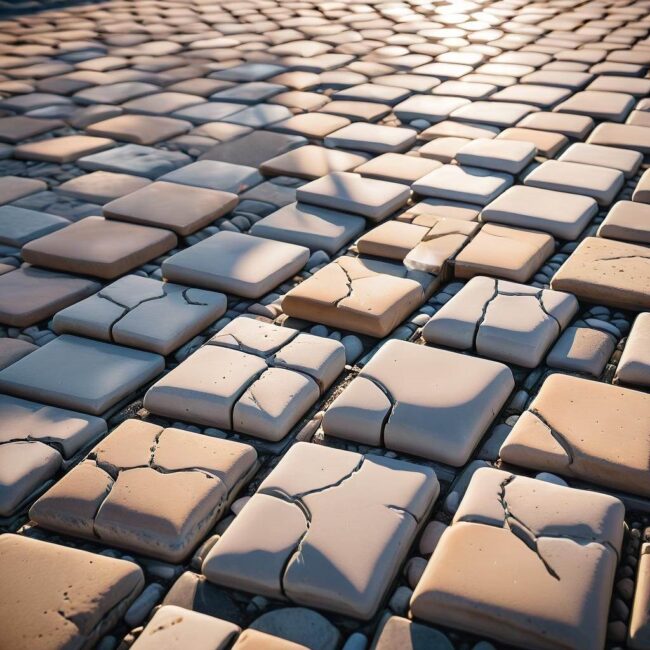 Wskazówki dotyczące układania płytek na nierównym terenie