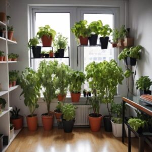 Zioła na parapecie
